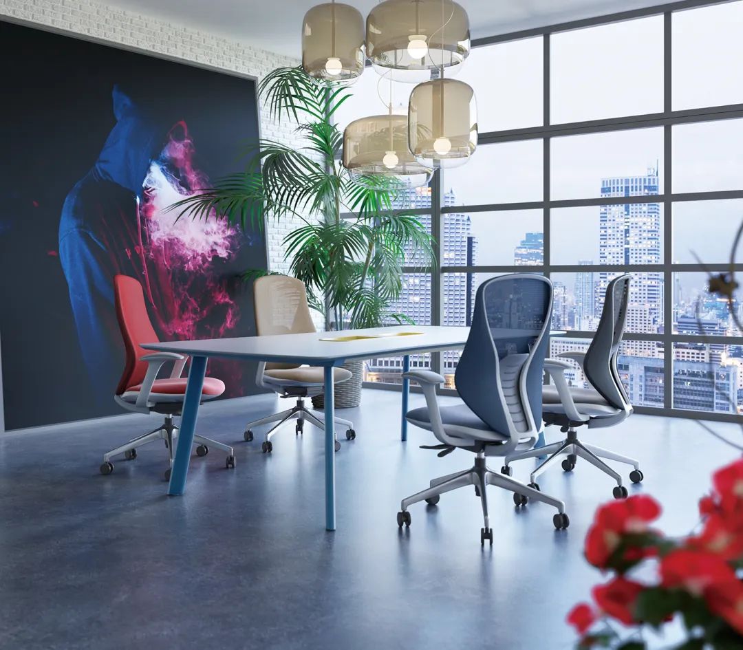 MESH CHAIR 網(wǎng)椅系列 丨突破常規(guī)設(shè)計(jì)，探索未來辦公(圖6)